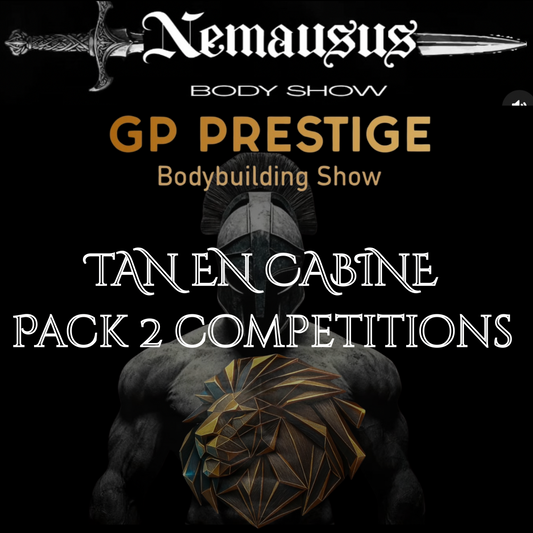 PACK TAN EN CABINE 2 Compétitions